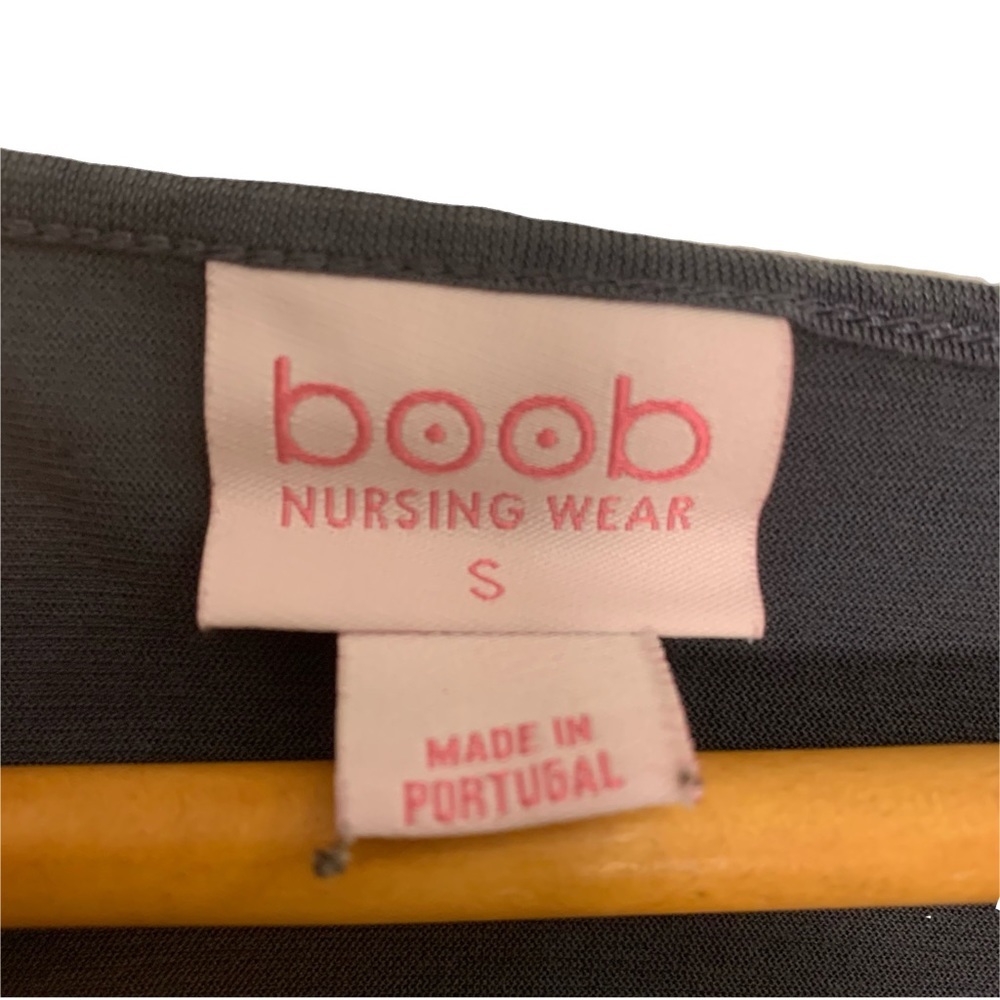 Boob Design Ruched Long Sleeve Nursing Tunic - Picture 6 of 6